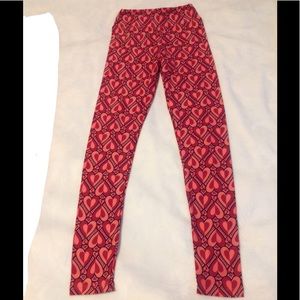 NEW LuLaRoe heart leggings